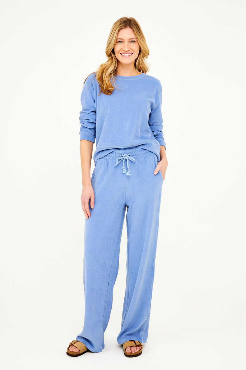 Terry Resort Pant - Topside Blue – HIHO