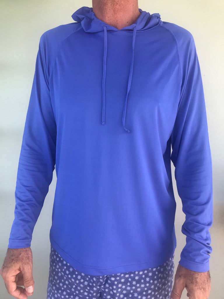 hooded upf50 shirt great for fishing