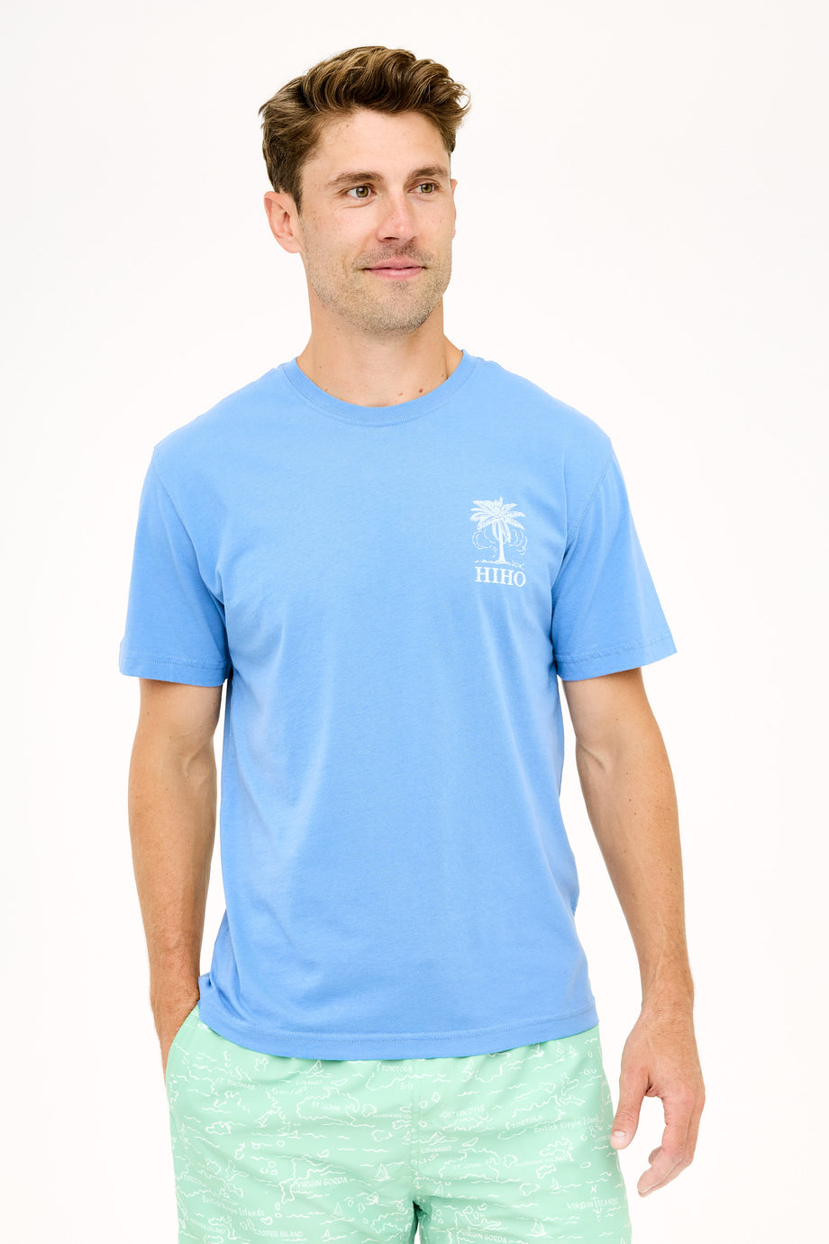 Nice & Easy T-Shirt - Topside Blue – HIHO
