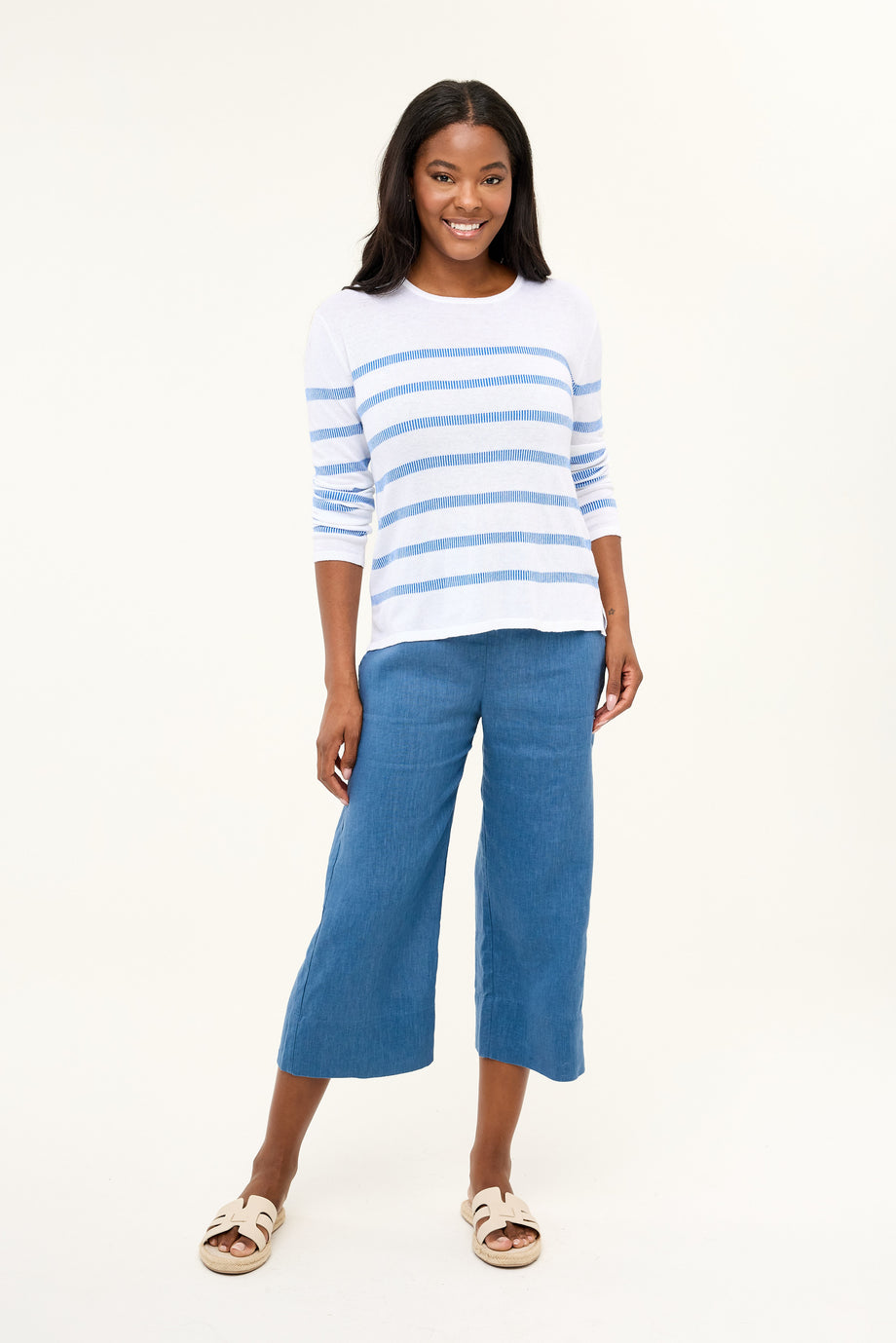 Brittany - Ultramarine Stripe – HIHO