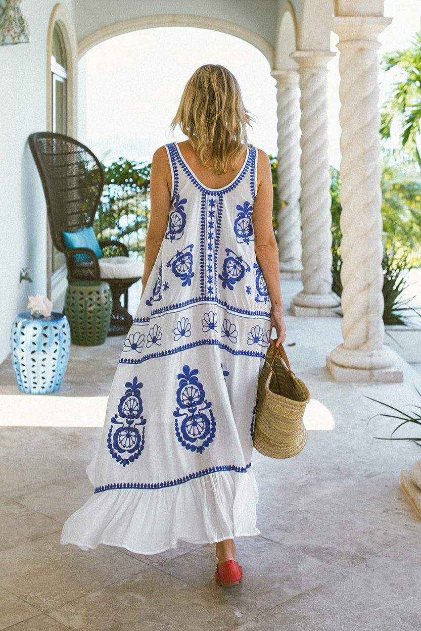 Frances Dress - True Blue HIHO Frances Dress - True Blue HIHO