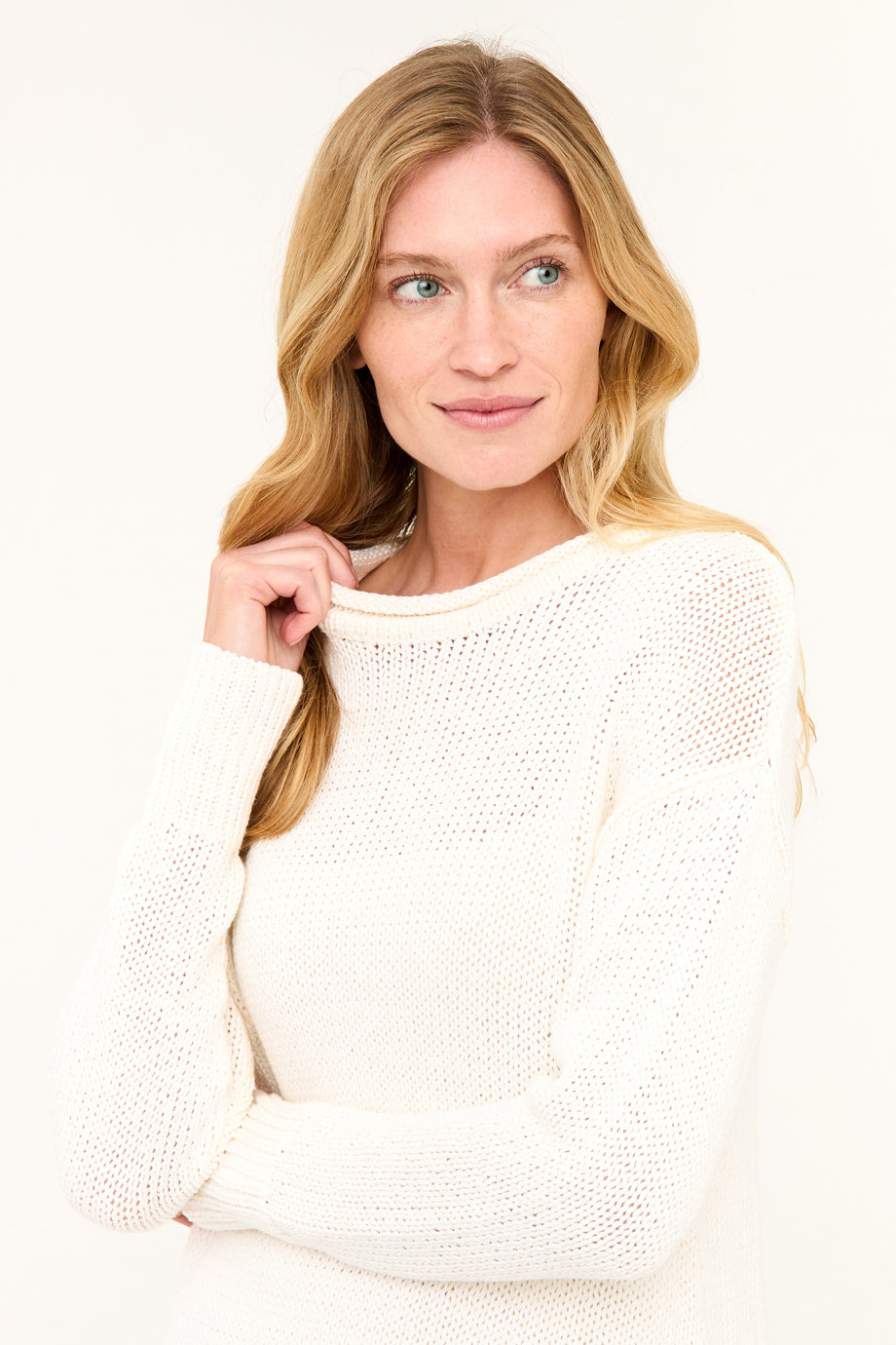 Relaxed Crew Sweater - Mainsail – HIHO