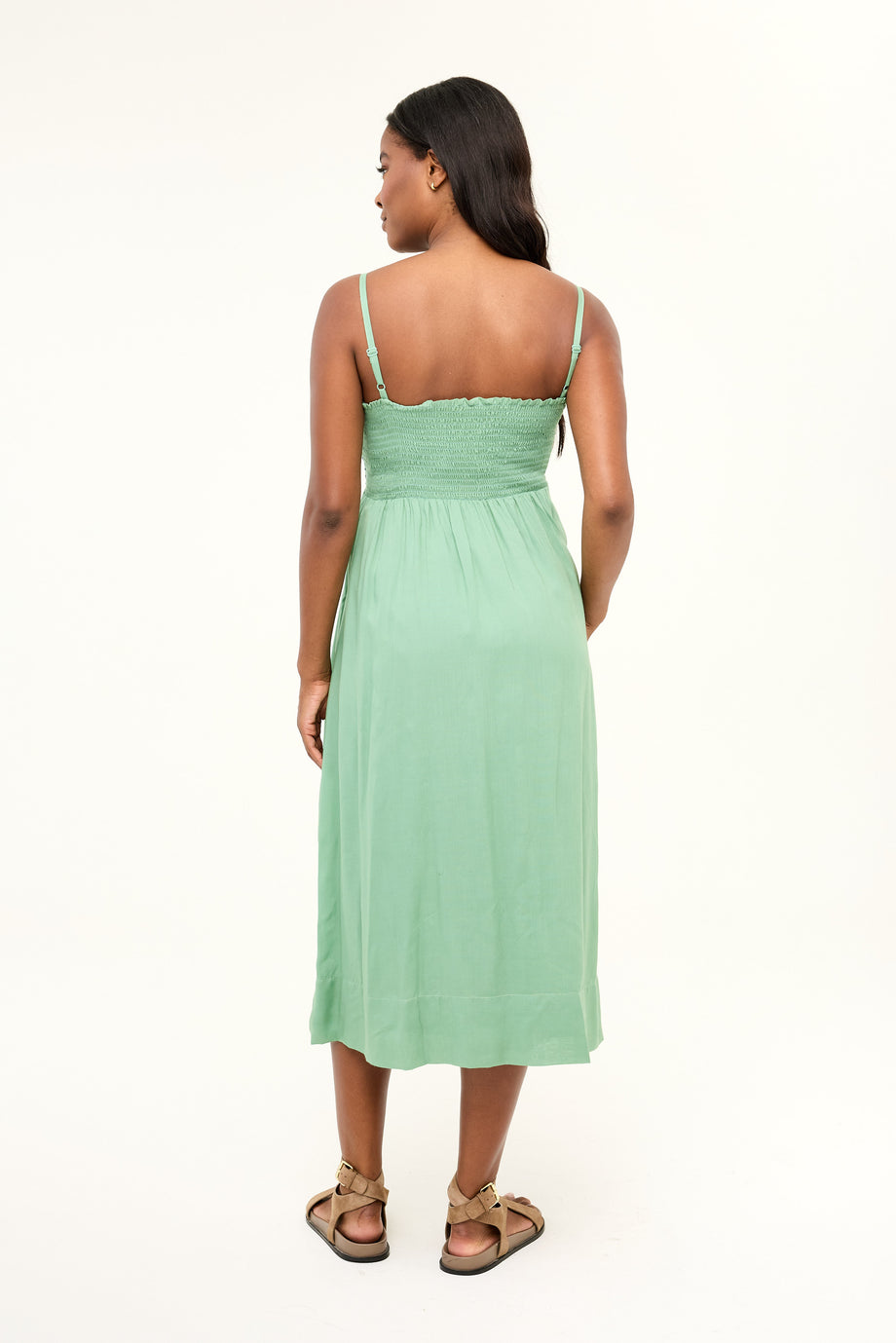 Nicole Dress - Zephyr Green – HIHO