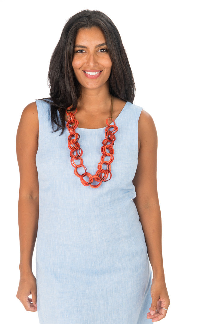 Ginnie Shift Dress - Blue Chambray HIHO Ginnie Shift Dress - Blue Chambray HIHO