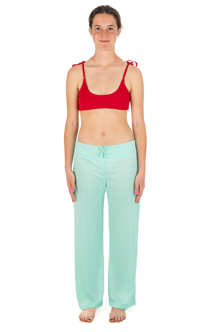 Wide Leg UPF50 Pant - Sea Foam – HIHO