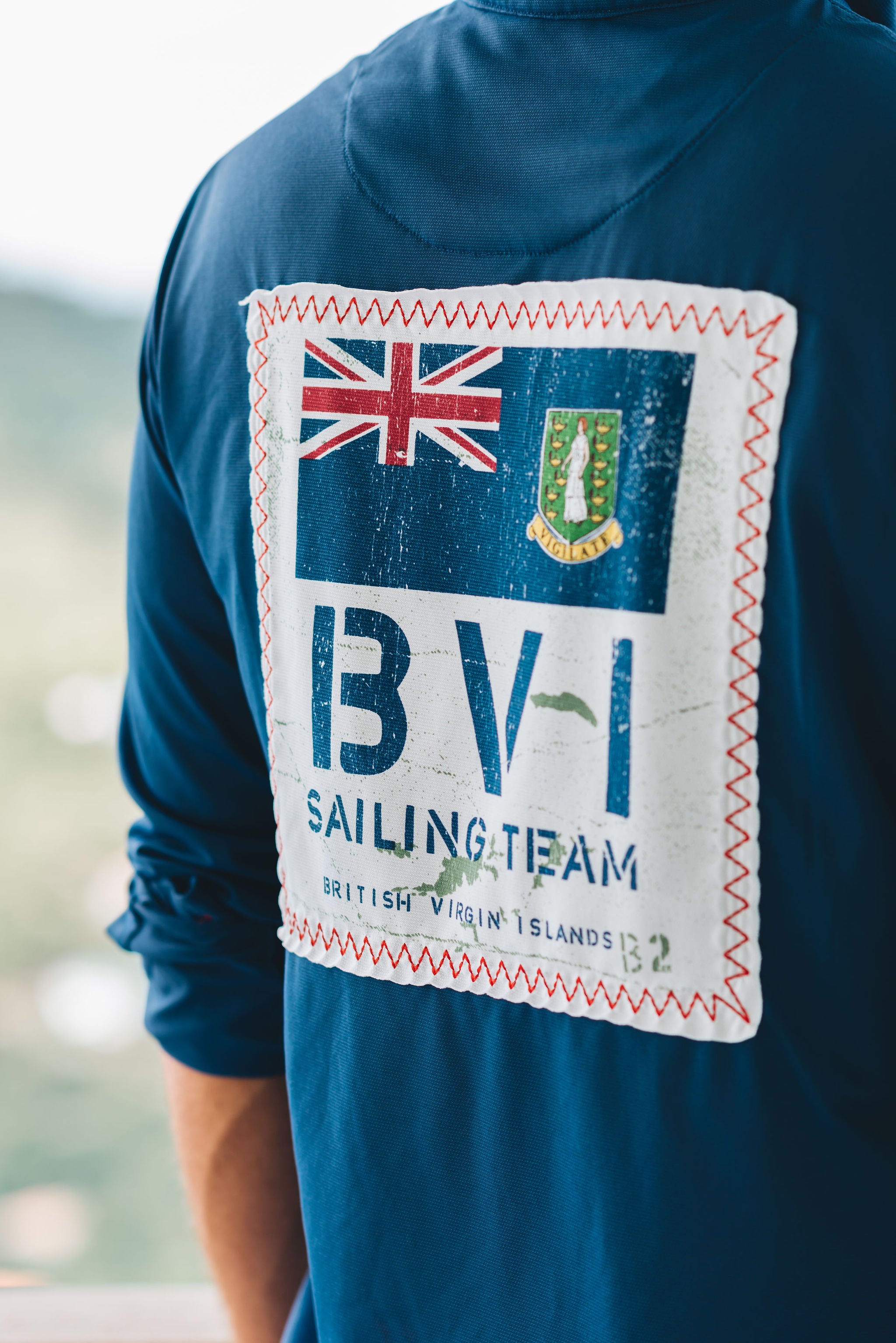 R3 BVI Sailing Team UPF50 Shirt Racing Blue – HIHO