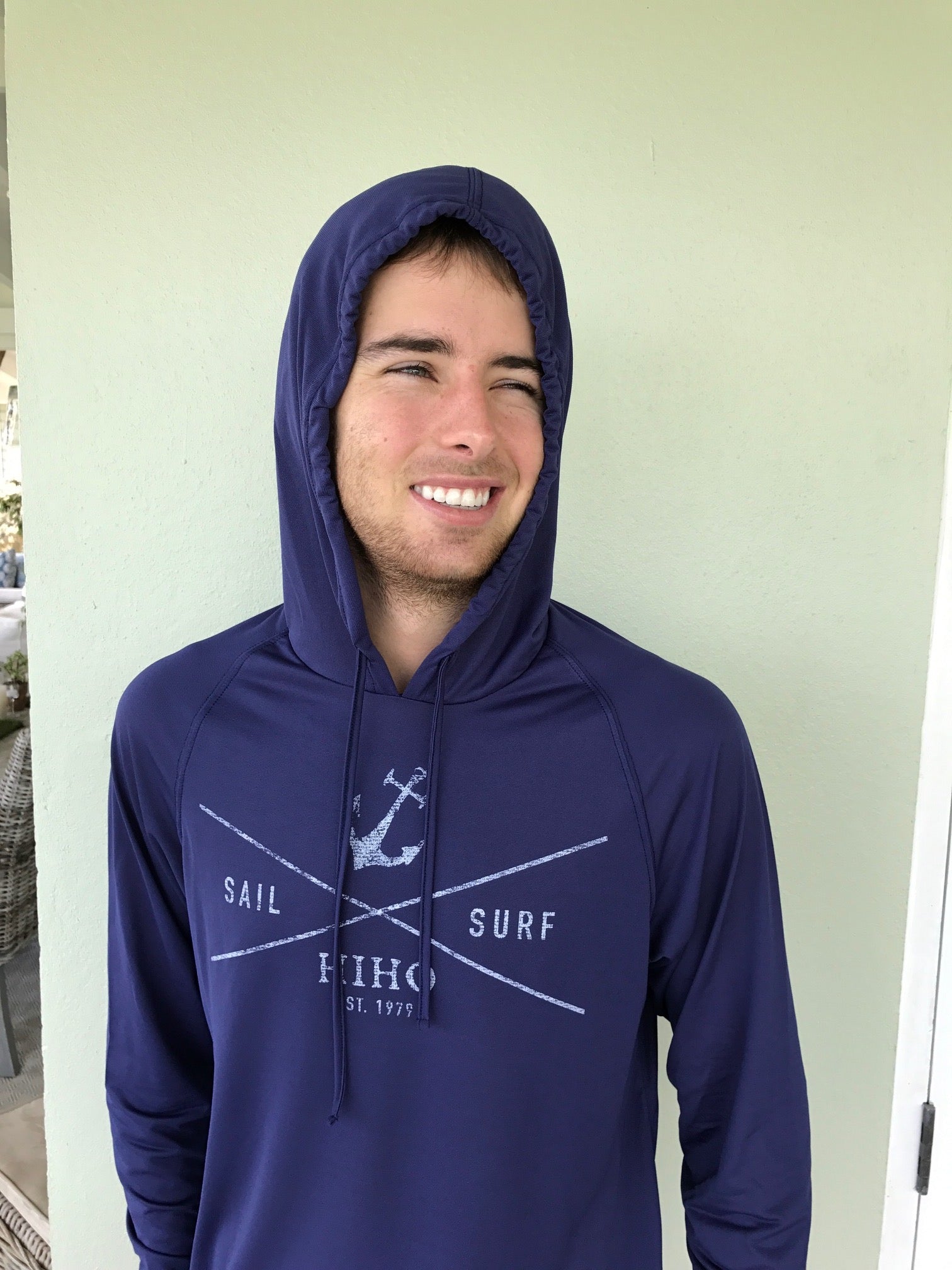 Blue surf cheap hoodie